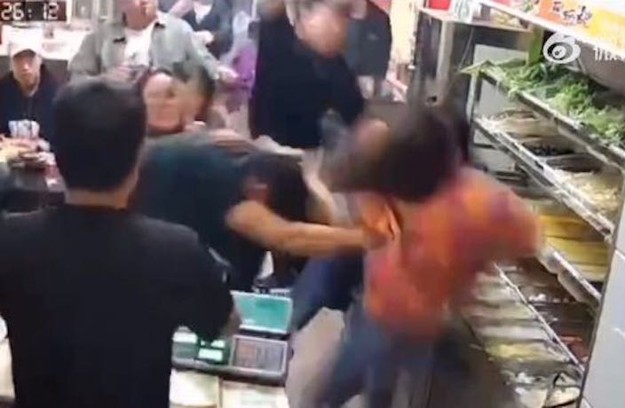 WATCH: Mass Brawl Breaks Out at Hotpot Restaurant in North China