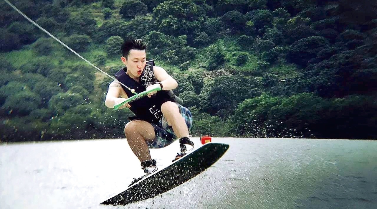 Wakeboarding central: Skimming the glassy waters of Zengcheng