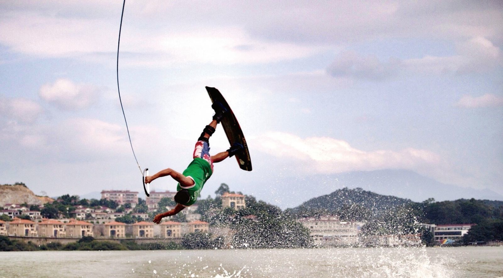Wakeboarding central: Skimming the glassy waters of Zengcheng