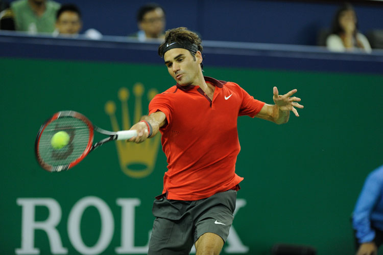 Federer Shanghai Rolex Masters