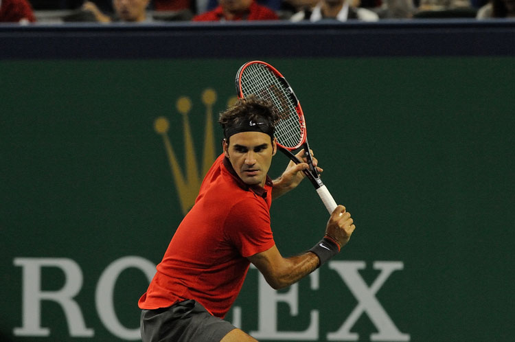 Roger Federer Shanghai Rolex Masters