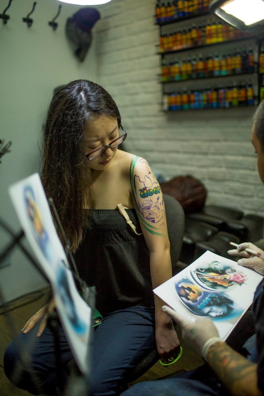 Shanghai Tattoo Artist Shao Gang