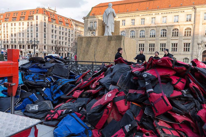 Ai Weiwei Life Jacket Exhibit in Berlin