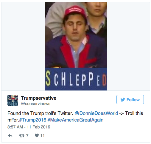WATCH: Donnie Does (Well, Trolls) a US Trump Rally