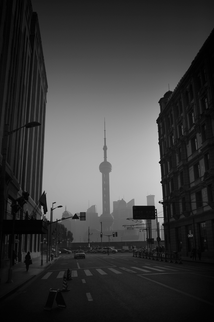 Stunning Photos Capture Shanghai in Black & White