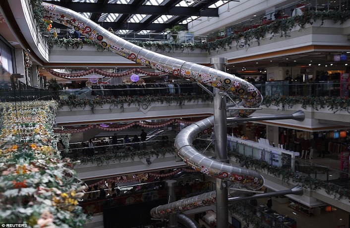 Slide Shanghai Mall