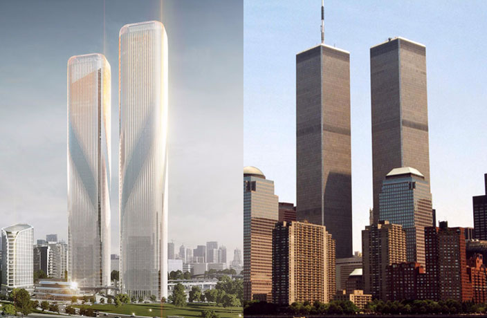World Trade Center Ripoff In Hangzhou? Designers Say No