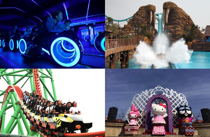 12 of the Biggest Amusement Parks in China