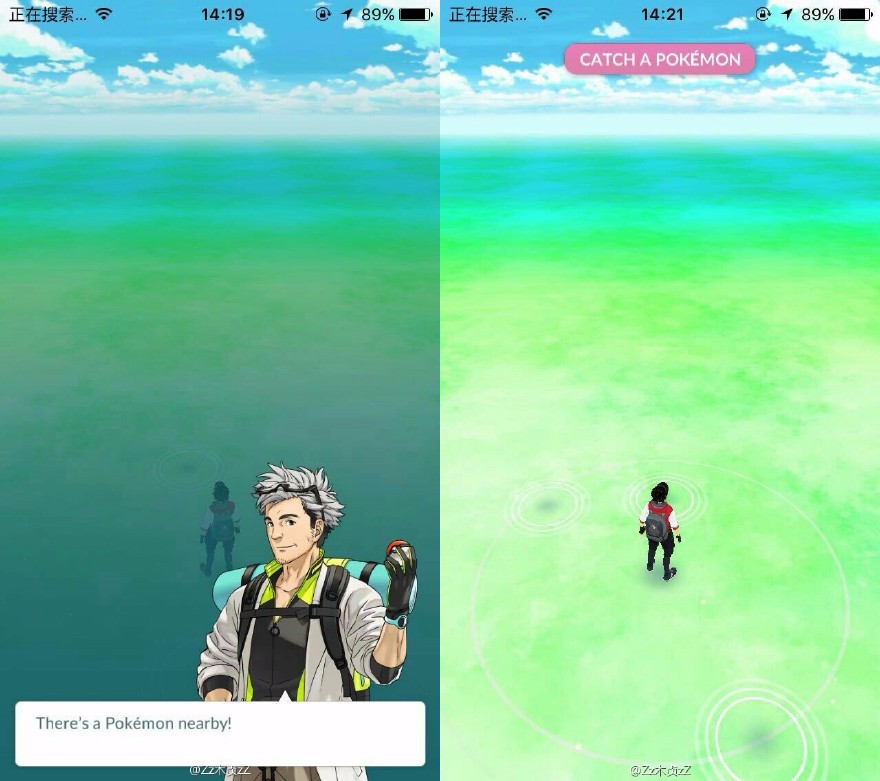 Empty Pokemon Screen