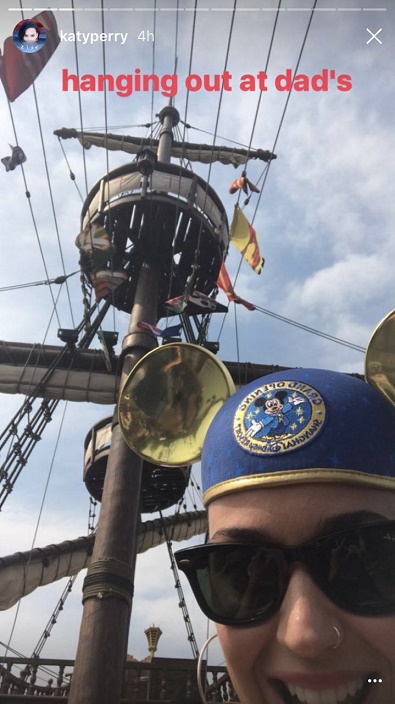 Katy Perry at Shanghai Disneyland