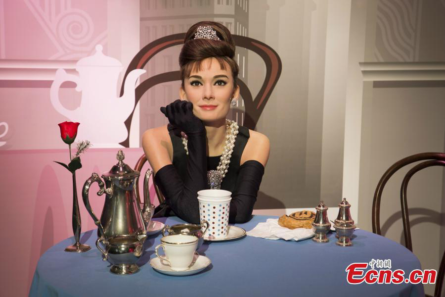 Audrey Hepburn Madame Tussauds Chongqing