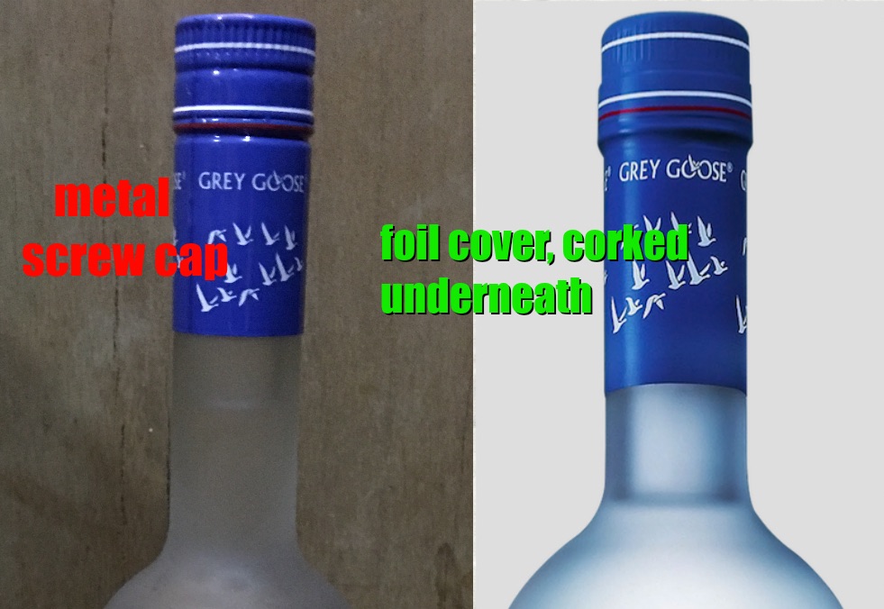 Grey Goose Vodka - Cap N' Cork