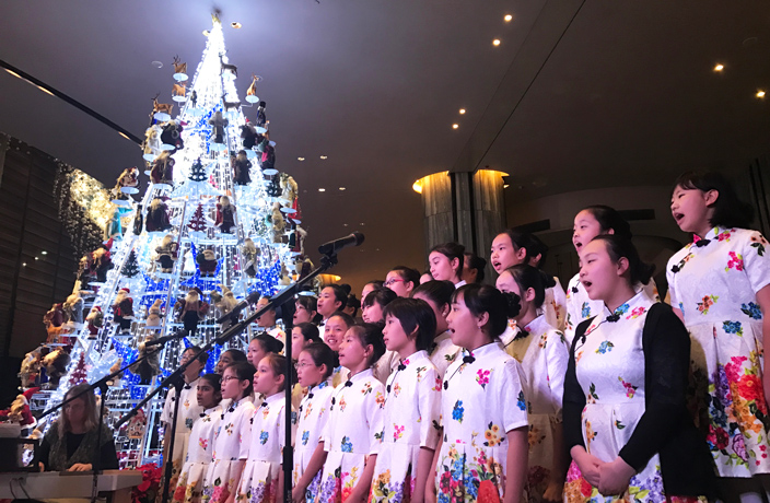 Hilton Shenzhen Shekou Nanhai Christmas Lighting Ceremony Recap