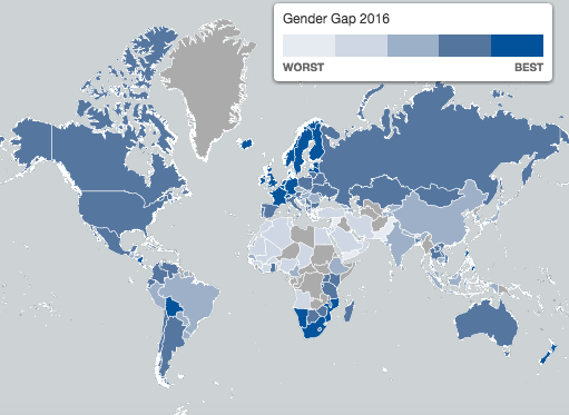 China Ranked 99th Best Country in the World for Women