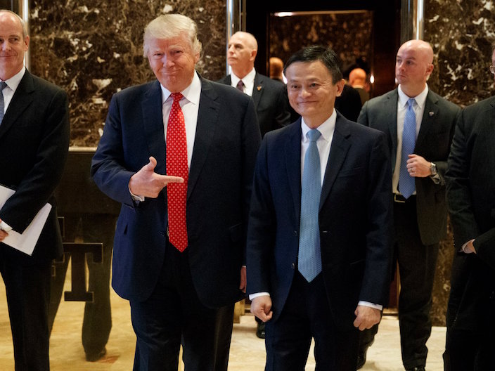 Jack Ma Donald Trump