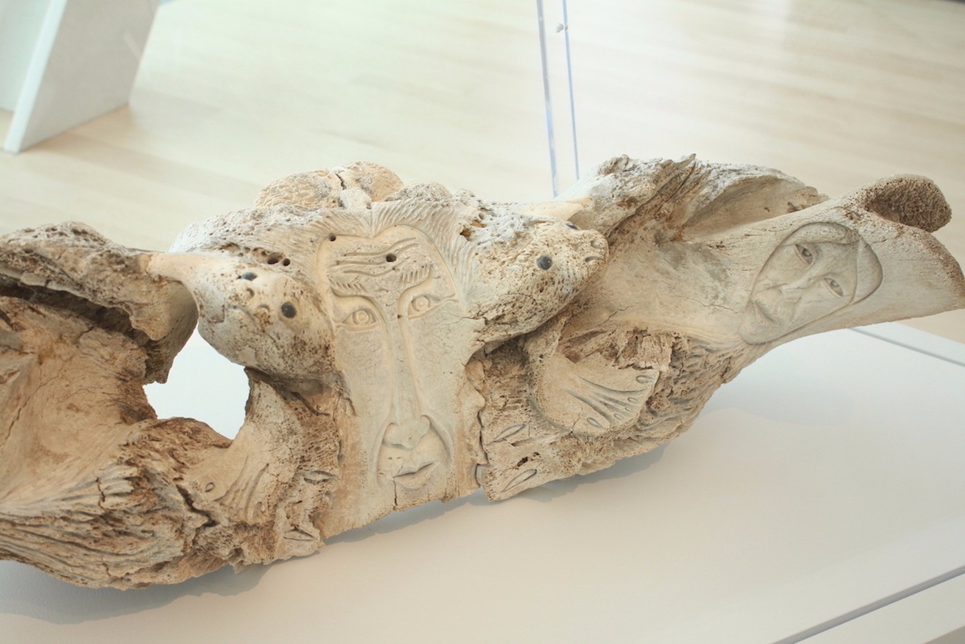 whale vertebrae inuit sculpture