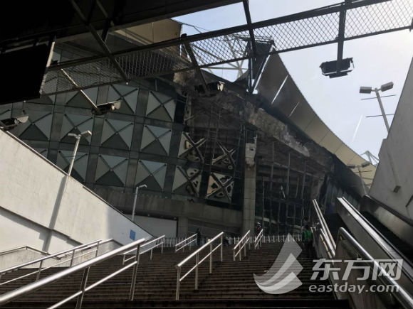 Hongkou Stadium fire