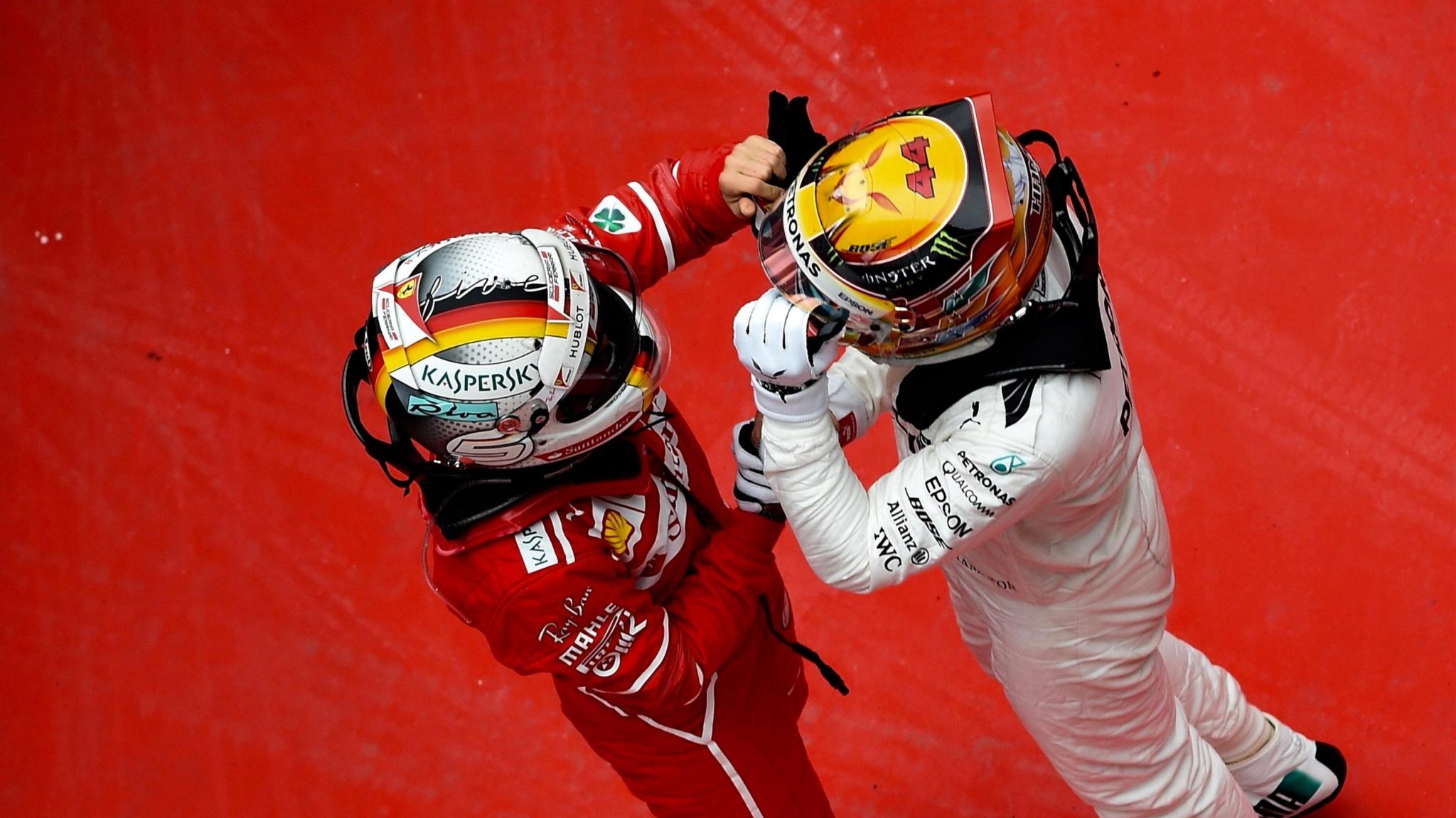 Vettel and Hamilton — That's Shanghai — thatsmags.com