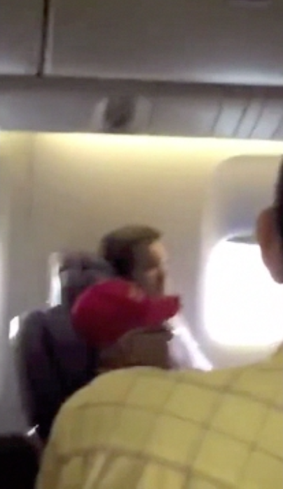 Trump fan causes disturbance on Shanghai flight