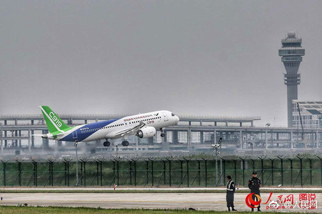 C919 Maiden Flight China