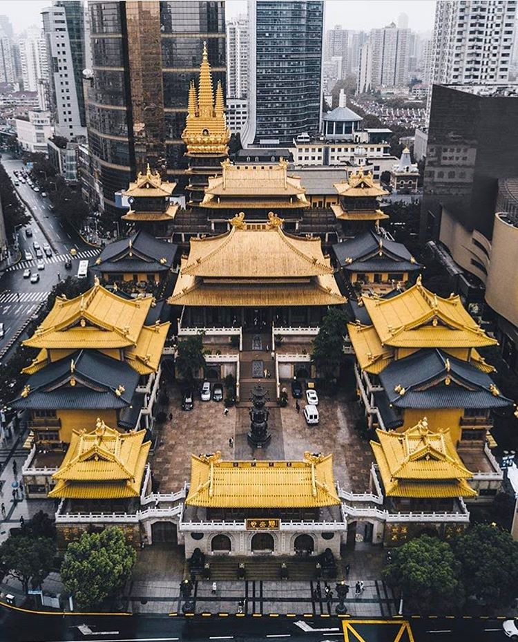 Jing'an Temple by @rkrkrk