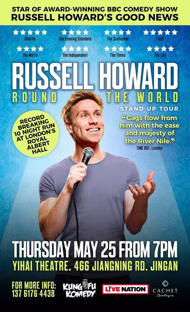 Russell Howard 'Round the World' Tour 2017