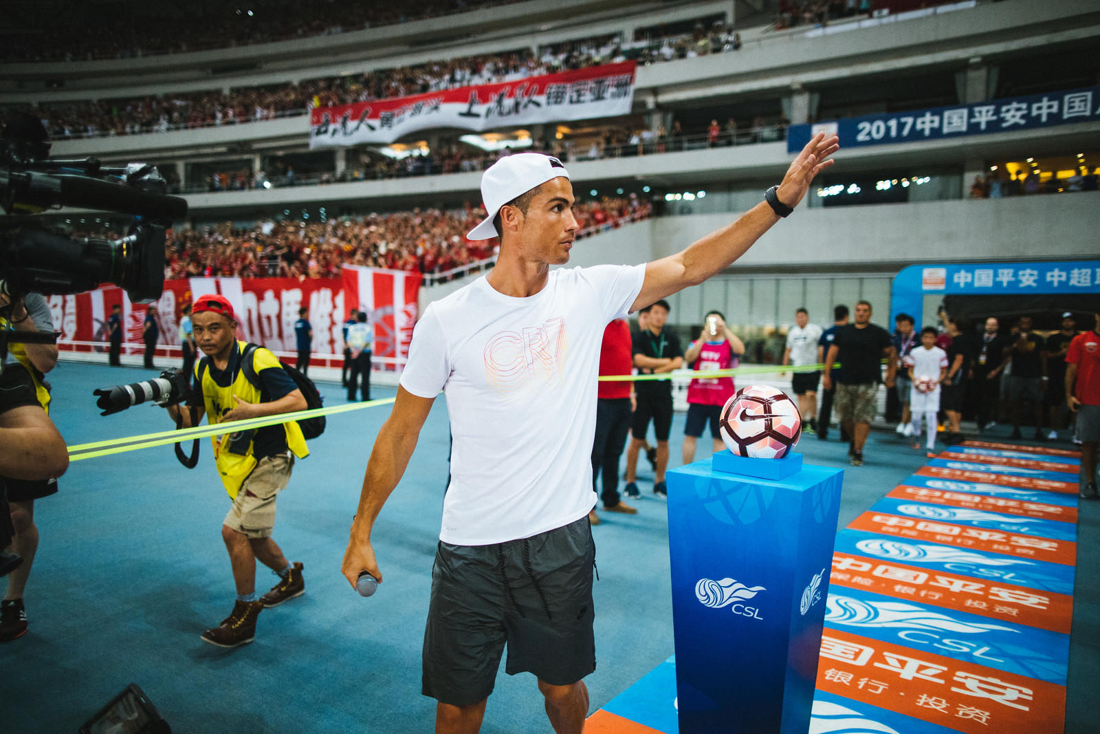 Cristiano Ronaldo in Shanghai