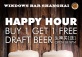 Daily Happy Hour at Windows
