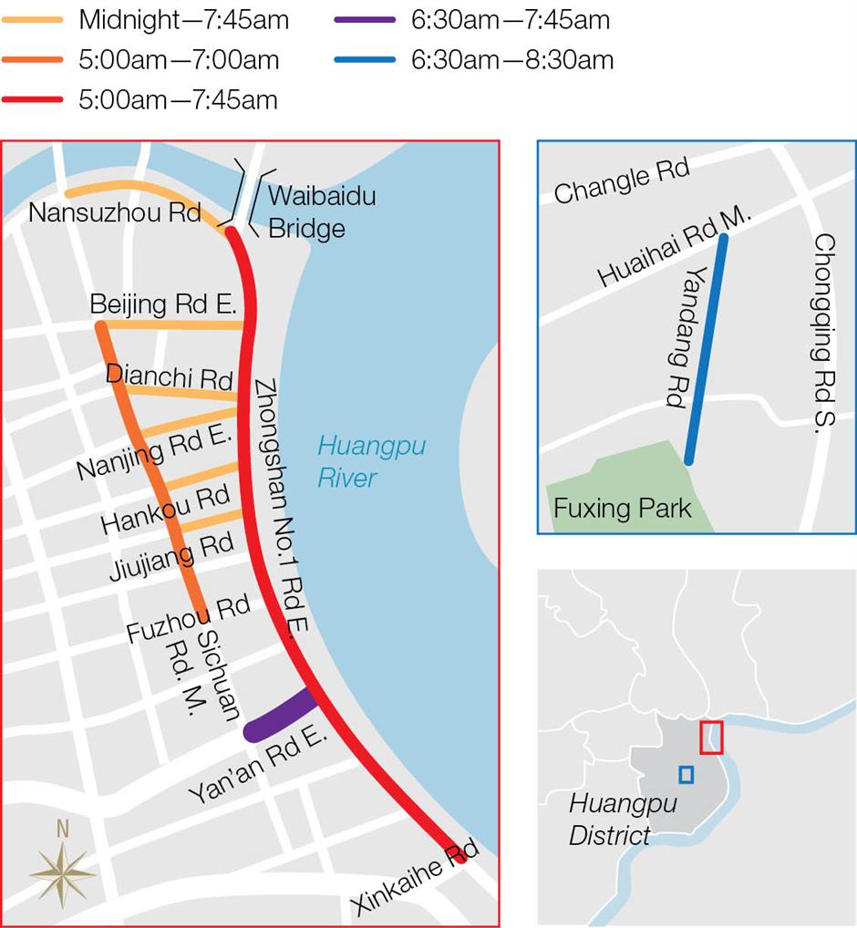 Here's Which Streets Will be Closed This Weekend for Shanghai Marathon