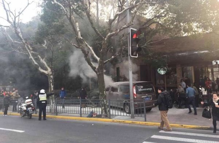 Terrorism Doubted in Shanghai People's Square Van Crash