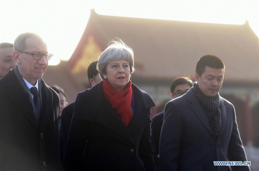 PHOTOS: UK PM Theresa May Visits Shanghai & Beijing, Meets with Xi Jinping