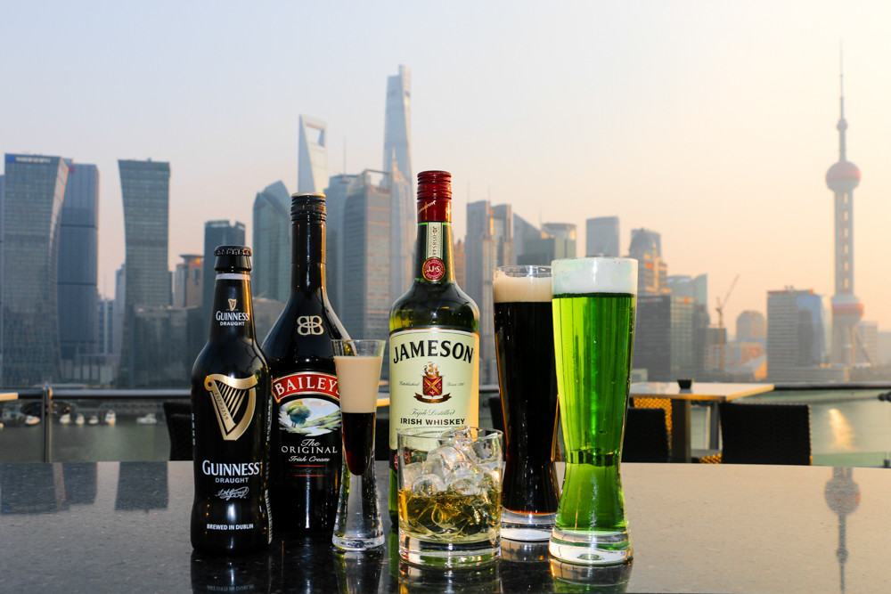 St. Patrick's Day Banyan Tree Shanghai on the Bund