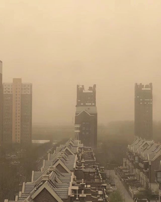 Beijing Sandstorm Contributes to Worst AQI of 2018