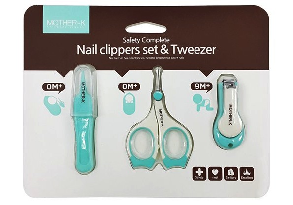 Nail Clippers Set & Tweezer