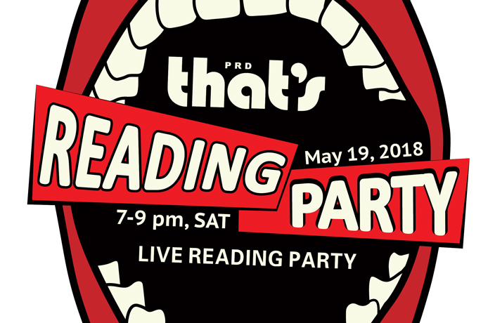 Buy Your Tickets to That's PRD's Live Reading Party Spring 2018