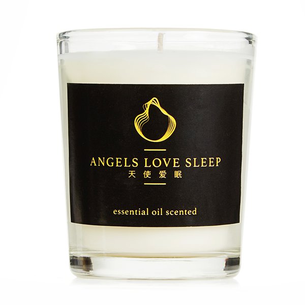 Angels Love Sleep Candle