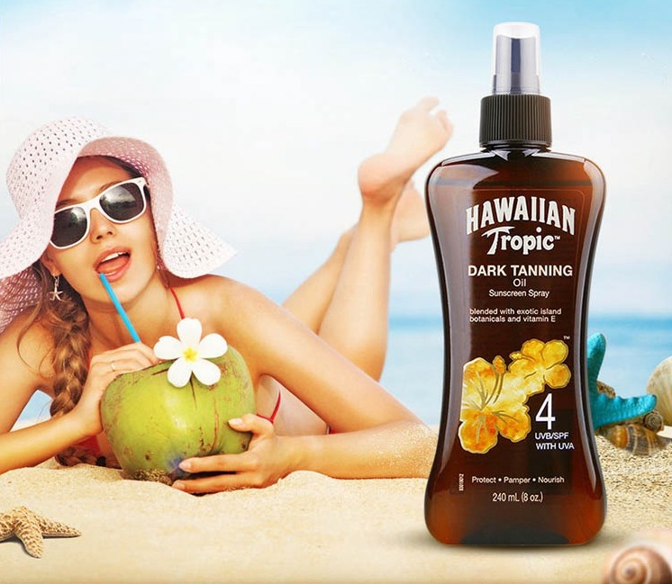 Hawaiian Tropic Tanning Oil