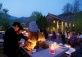 Brickyard Great Wall Skewers and Beer