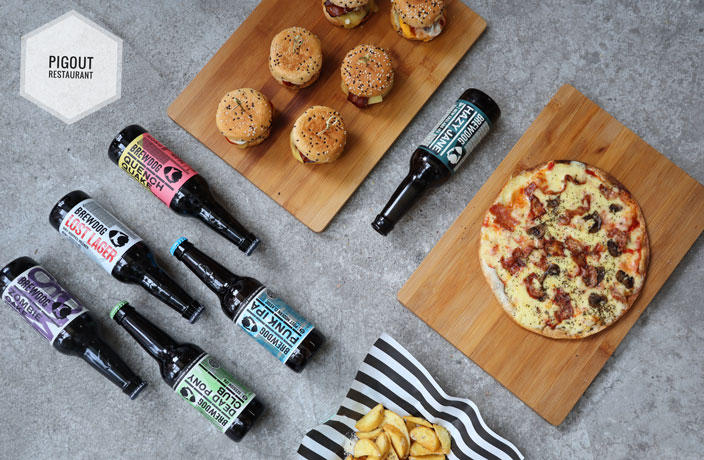 WIN! 6 Mini Burgers, 6 Beers and More at Pig Out