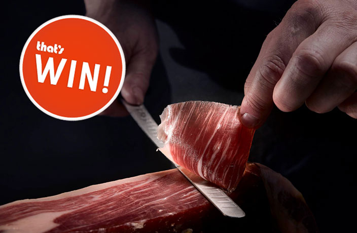 WIN! Jamón Ibérico Set from Carrasco