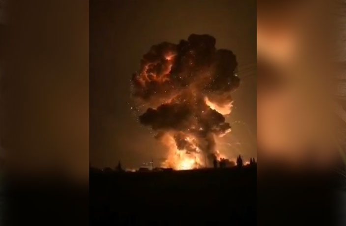 WATCH: Fireworks Factory Explosion Injures 6 in Southwest China