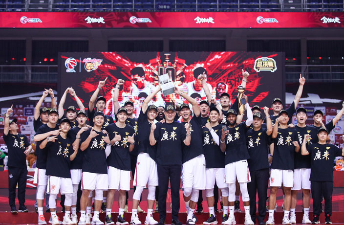 Guangdong Southern Tigers Earn 10th CBA Title in Win over Liaoning