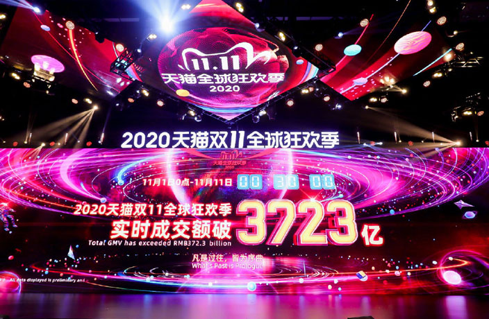 Alibaba Sells ¥372.3 Billion in Lead-up to Singles' Day