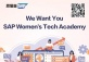 Ladies Who Tech x ​SAP Women's Tech Academy