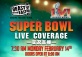 Superbowl LVI Live Coverage at Beast of the East