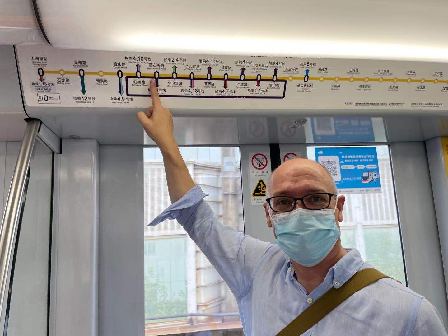 Meet the Man Who Rode Every Shanghai Metro Line in One Go