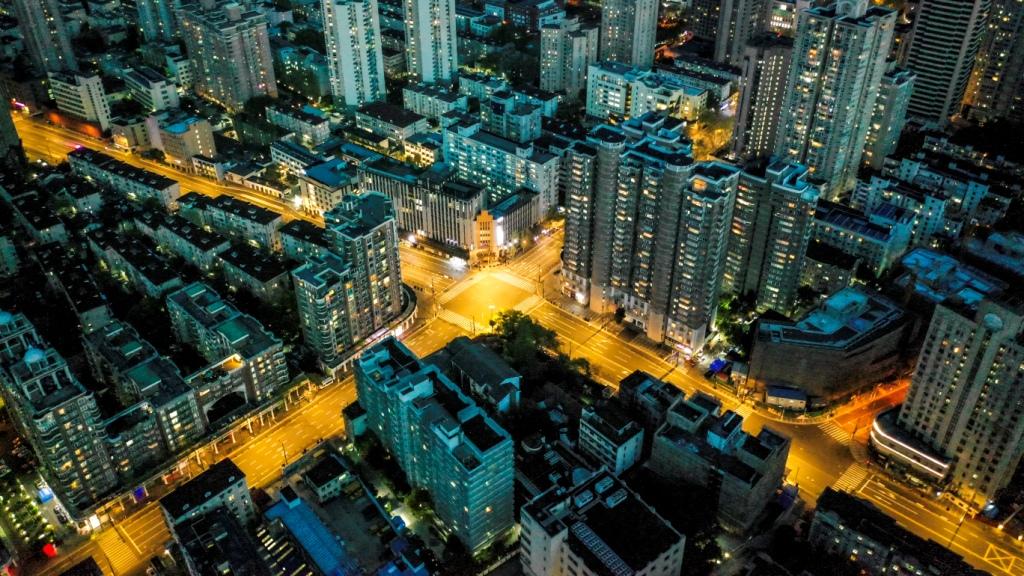 WATCH: Drone Footage Captures Shanghai's Empty Streets at Dusk