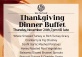 Thanksgiving Dinner Buffet @Salt & Talk