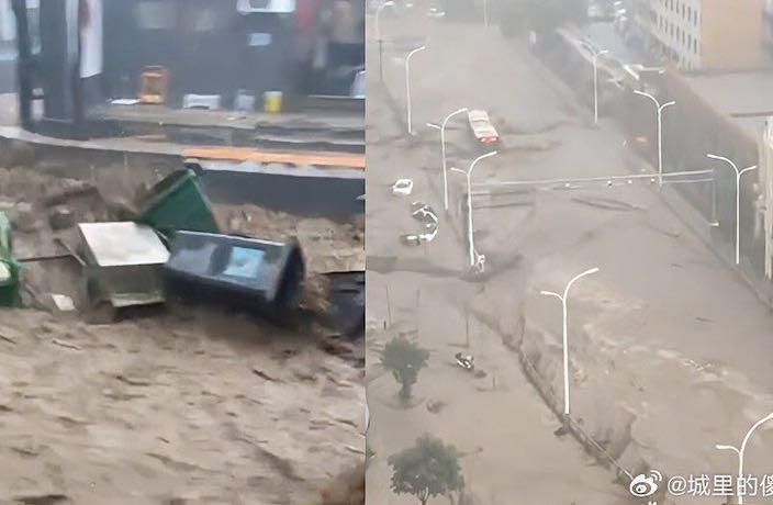 2 Dead as Floods Cause Chaos Across Beijing