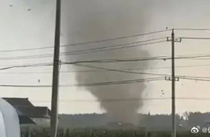 WATCH: Tornado Hits China’s East Coast, 2 Dead
